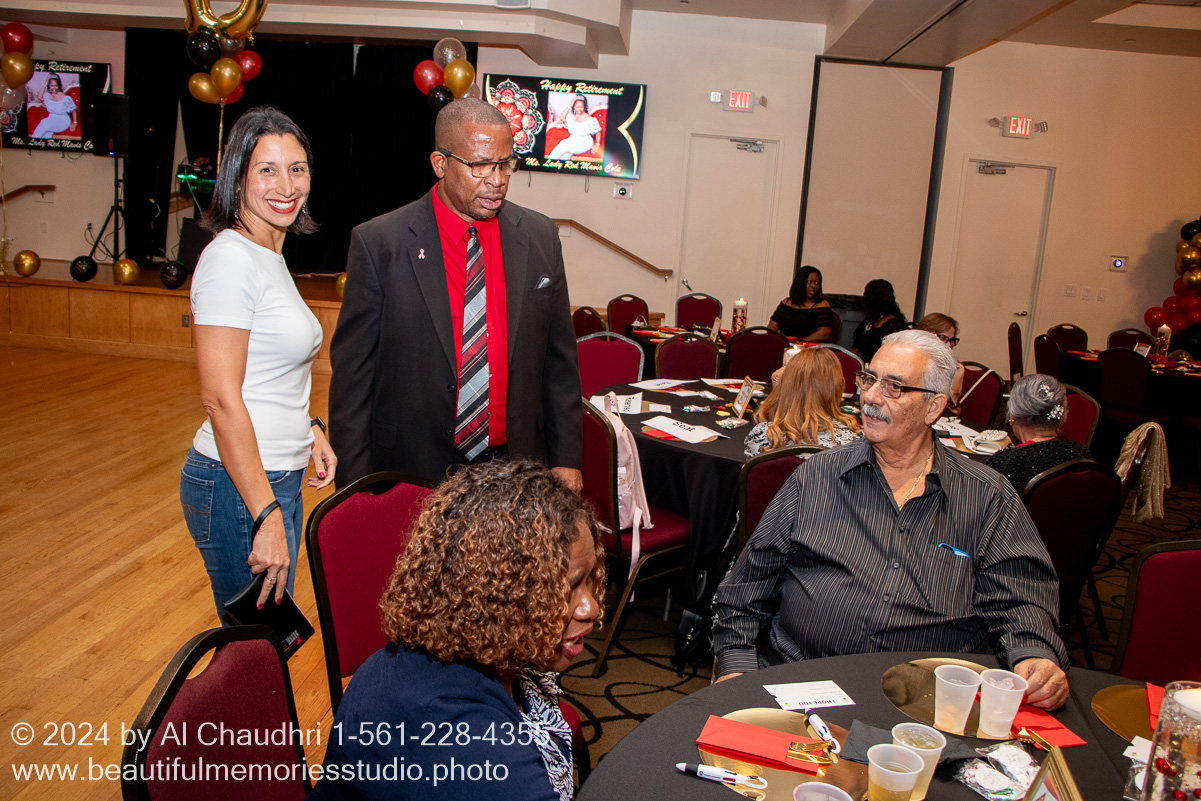 Retirement celebration of Mavis Cole on October 12, 2024 by Al Chaudhri / www.beautifulmemoriesstudio.photo