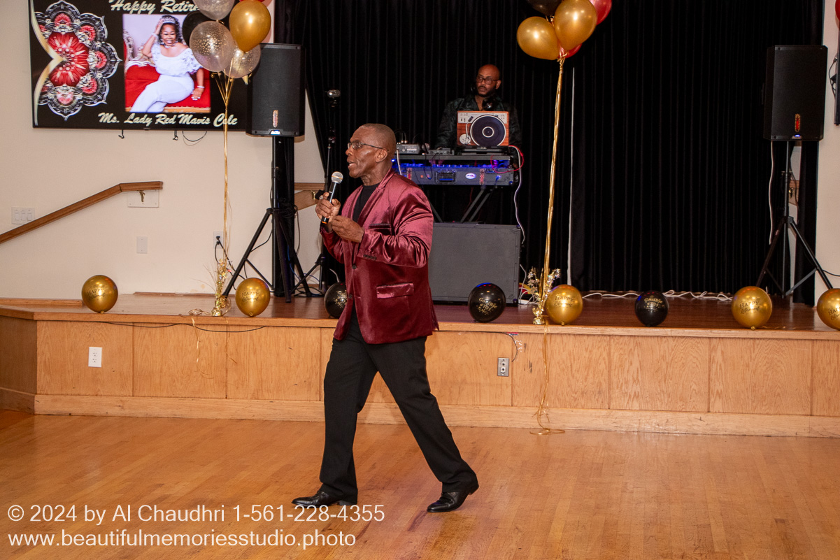 Retirement celebration of Mavis Cole on October 12, 2024 by Al Chaudhri / www.beautifulmemoriesstudio.photo