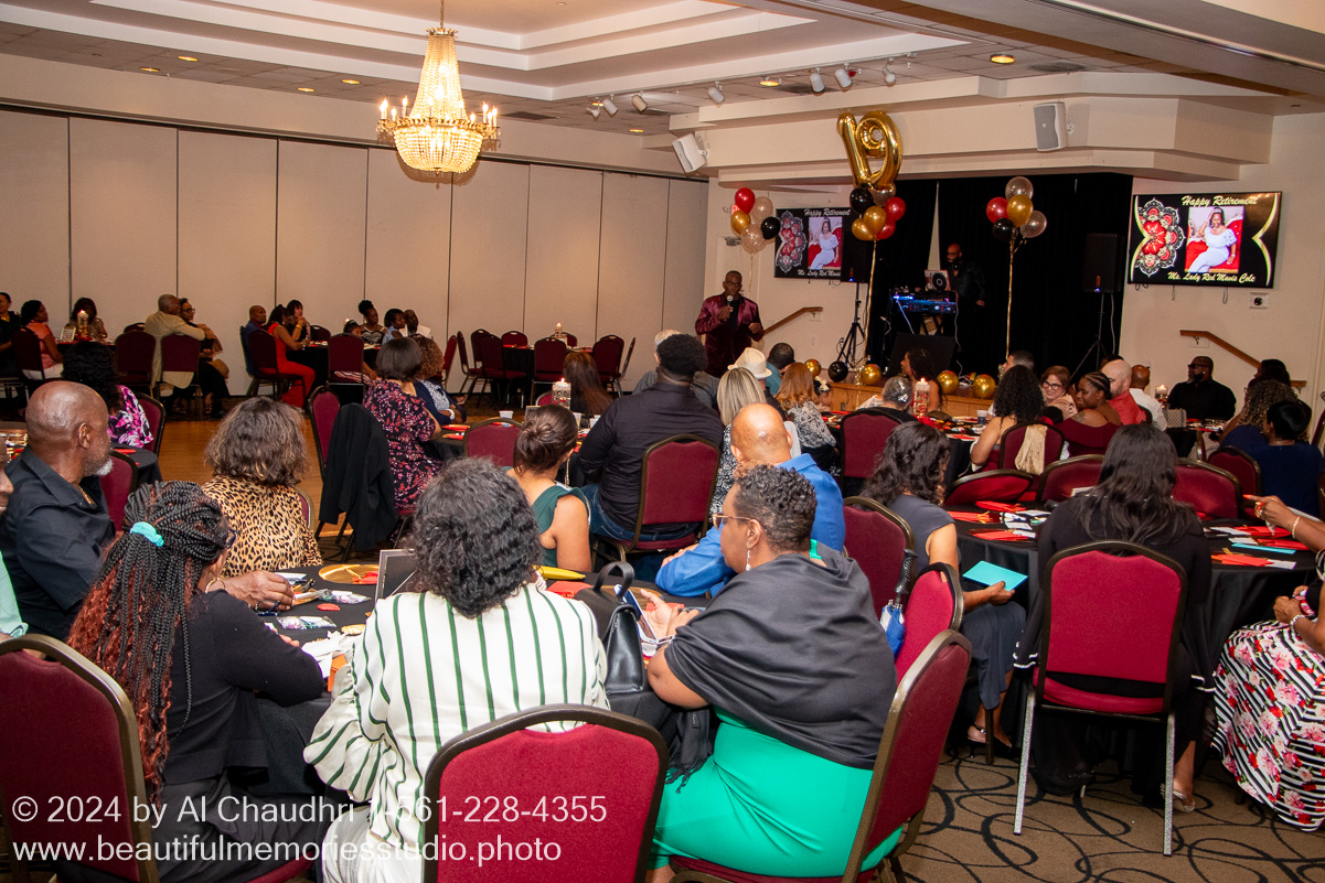 Retirement celebration of Mavis Cole on October 12, 2024 by Al Chaudhri / www.beautifulmemoriesstudio.photo