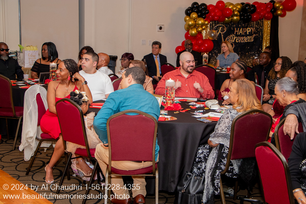 Retirement celebration of Mavis Cole on October 12, 2024 by Al Chaudhri / www.beautifulmemoriesstudio.photo