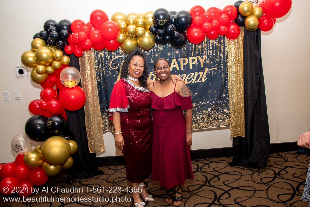 Retirement celebration of Mavis Cole on October 12, 2024 by Al Chaudhri / www.beautifulmemoriesstudio.photo