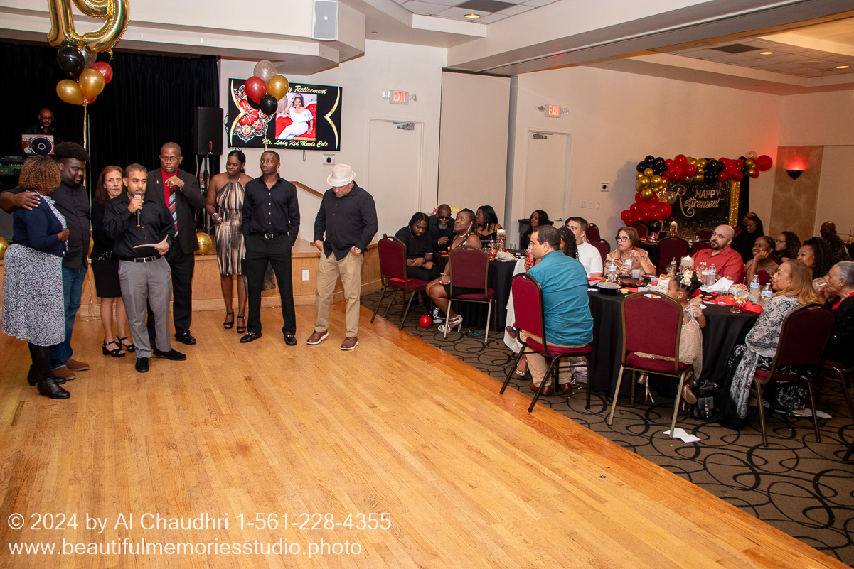 Retirement celebration of Mavis Cole on October 12, 2024 by Al Chaudhri / www.beautifulmemoriesstudio.photo