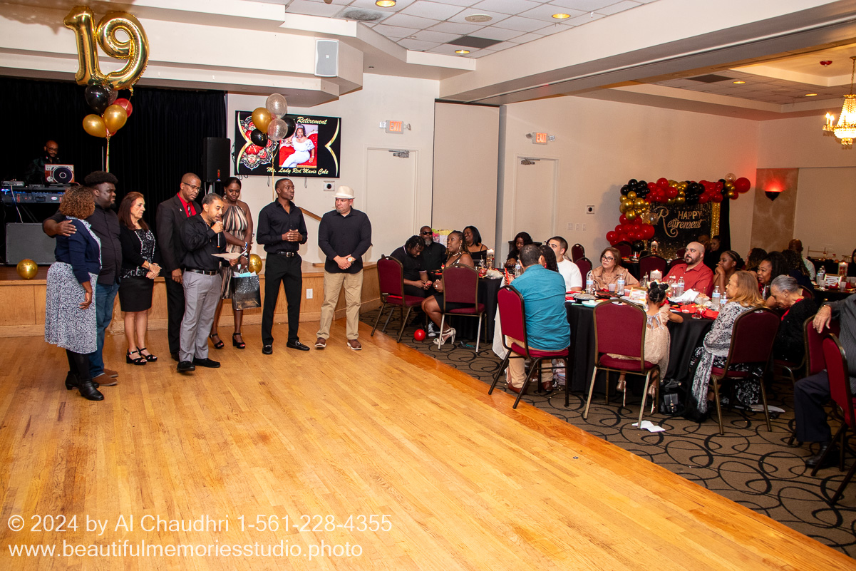 Retirement celebration of Mavis Cole on October 12, 2024 by Al Chaudhri / www.beautifulmemoriesstudio.photo