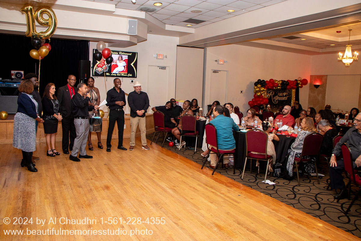 Retirement celebration of Mavis Cole on October 12, 2024 by Al Chaudhri / www.beautifulmemoriesstudio.photo