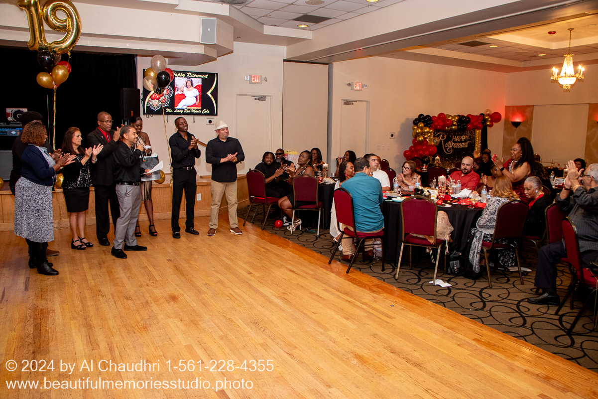 Retirement celebration of Mavis Cole on October 12, 2024 by Al Chaudhri / www.beautifulmemoriesstudio.photo