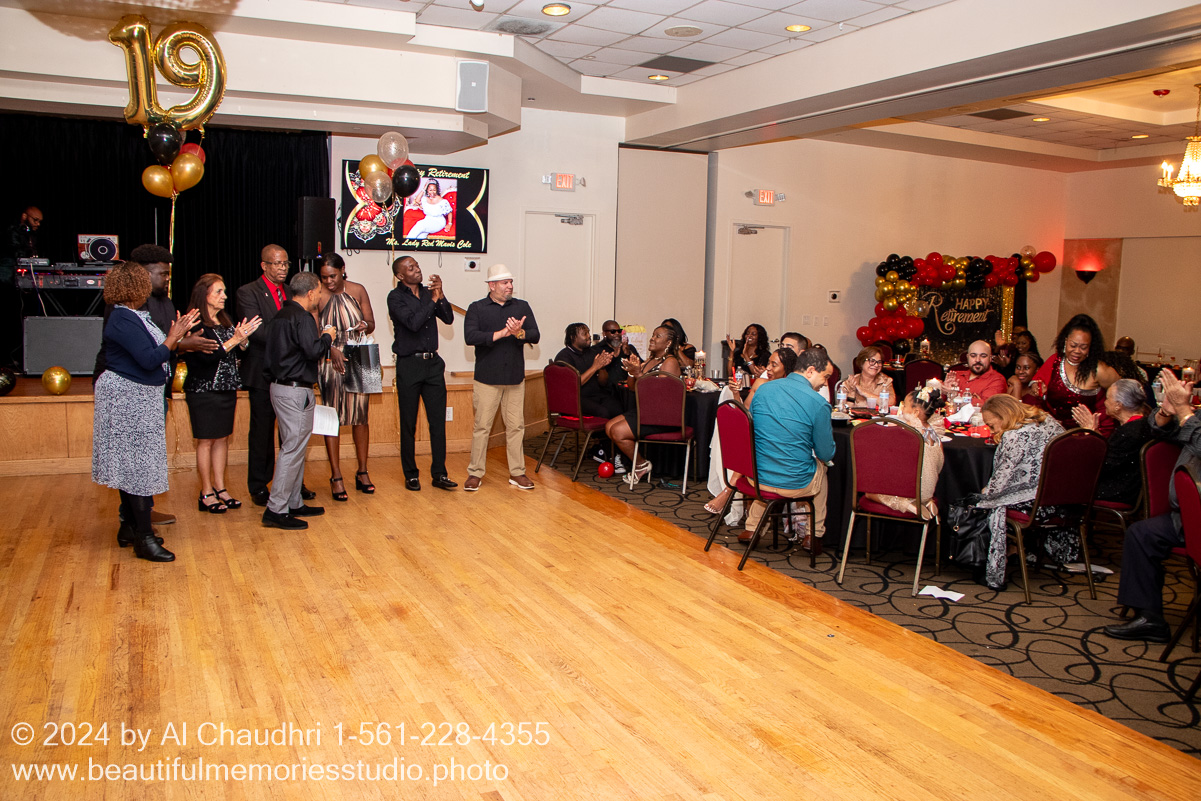 Retirement celebration of Mavis Cole on October 12, 2024 by Al Chaudhri / www.beautifulmemoriesstudio.photo