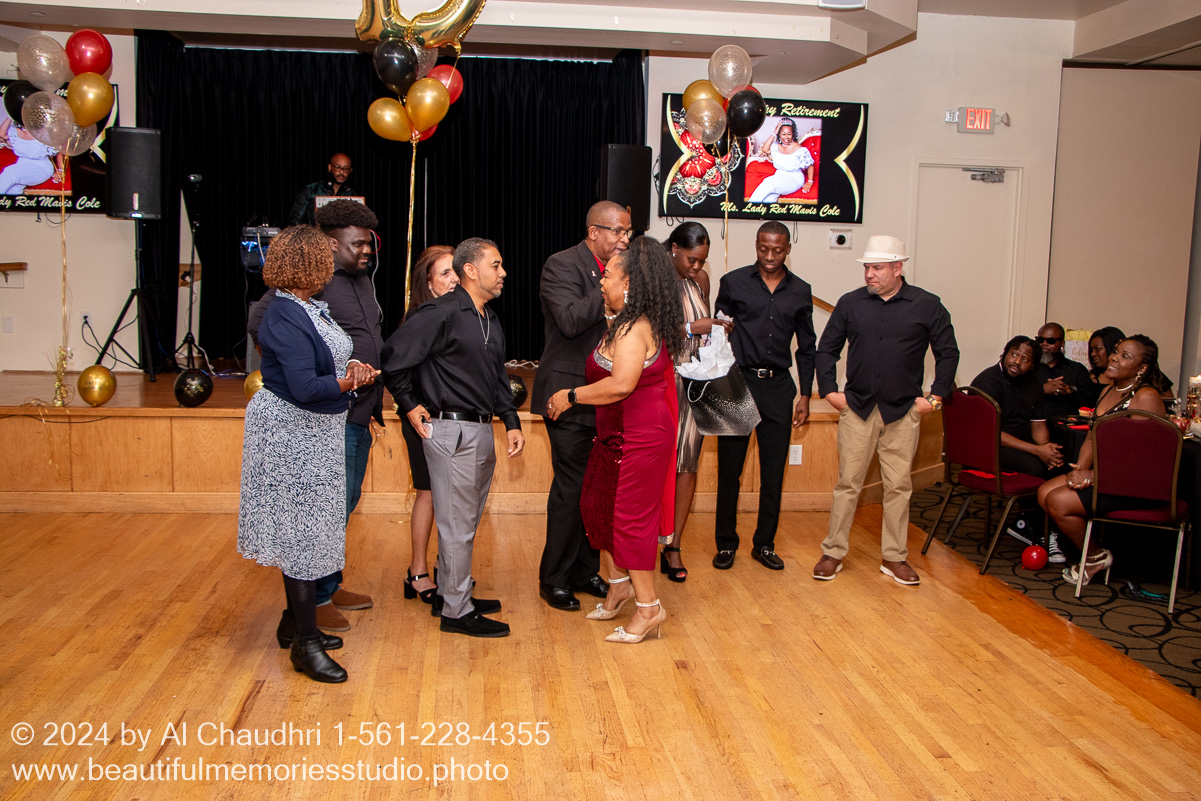 Retirement celebration of Mavis Cole on October 12, 2024 by Al Chaudhri / www.beautifulmemoriesstudio.photo