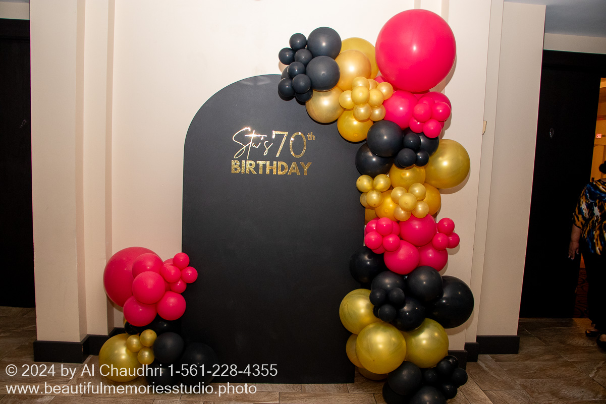 Stu's 70th birthday celebration in Miami, Florida on October 19, 2024 by Al Chaudhri / www.beautifulmemoriesstudio.photo